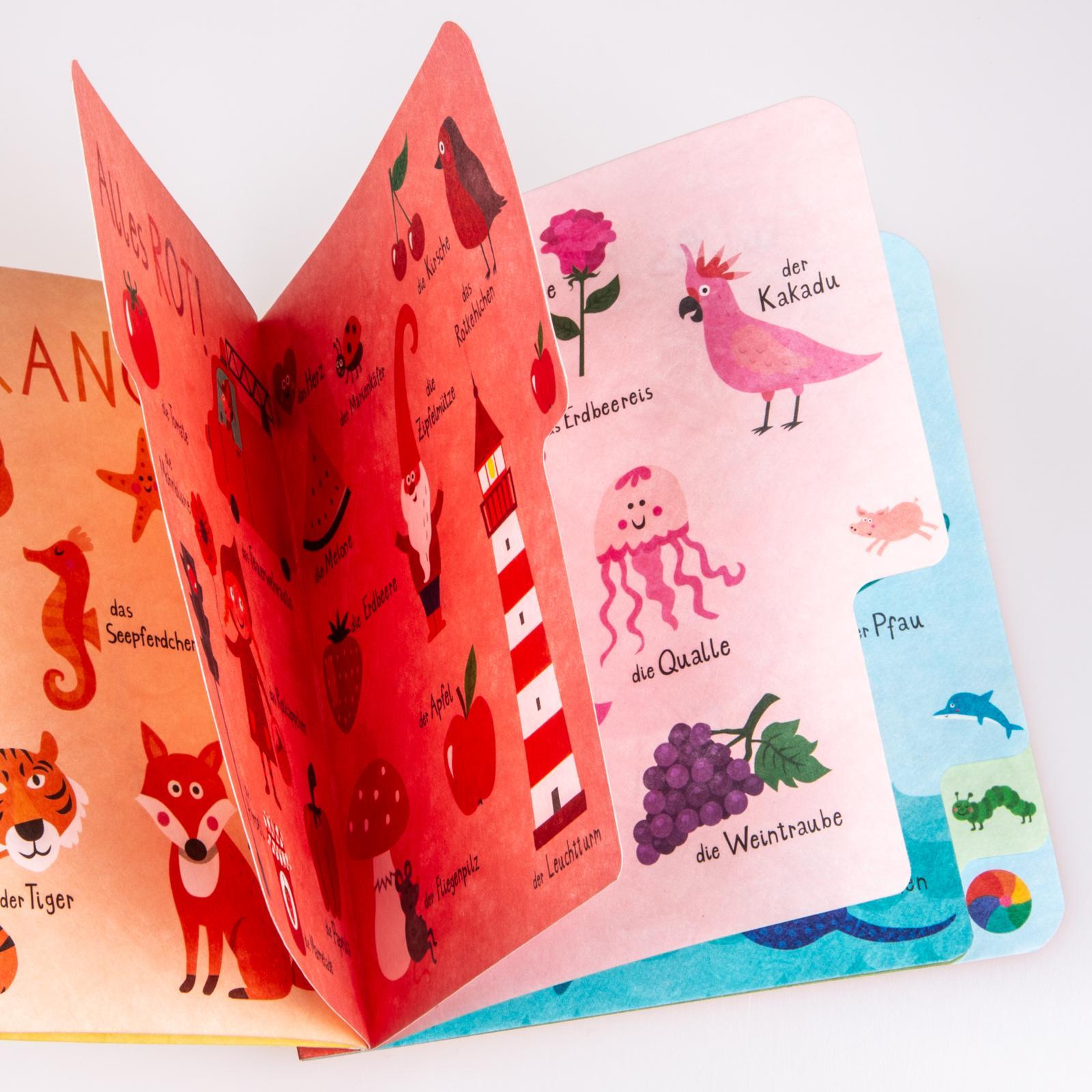 Beispielinhalt (Bild) Baby Pixi (unkaputtbar) 79: Mein erstes Farbenbuch