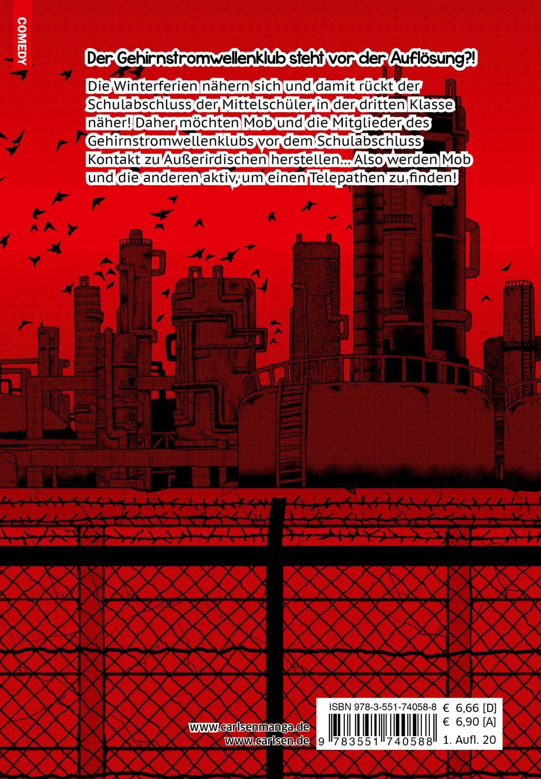 Rückseitencover Mob Psycho 100 15