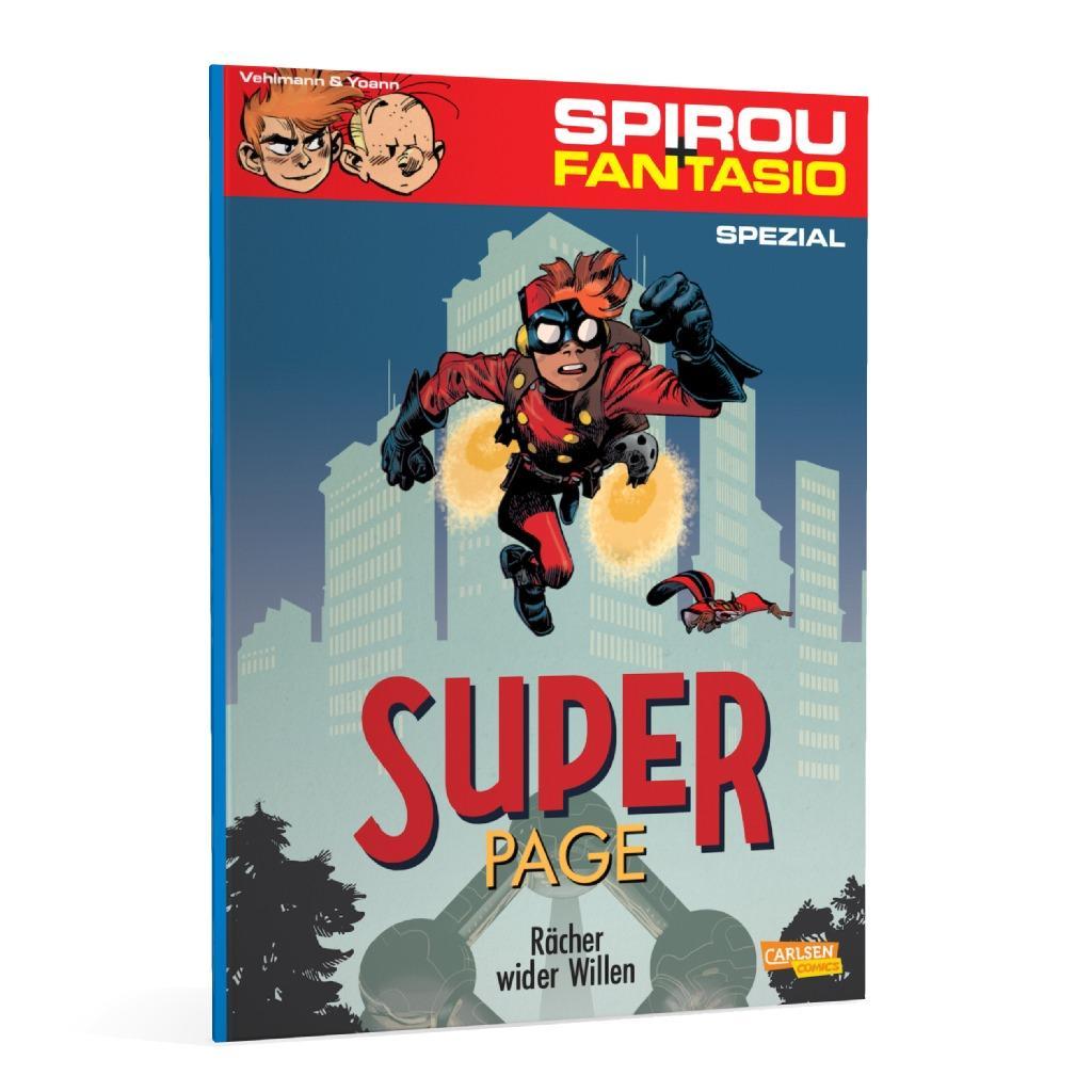 Beispielinhalt (Bild) Spirou und Fantasio Spezial 29: Der Superpage 1