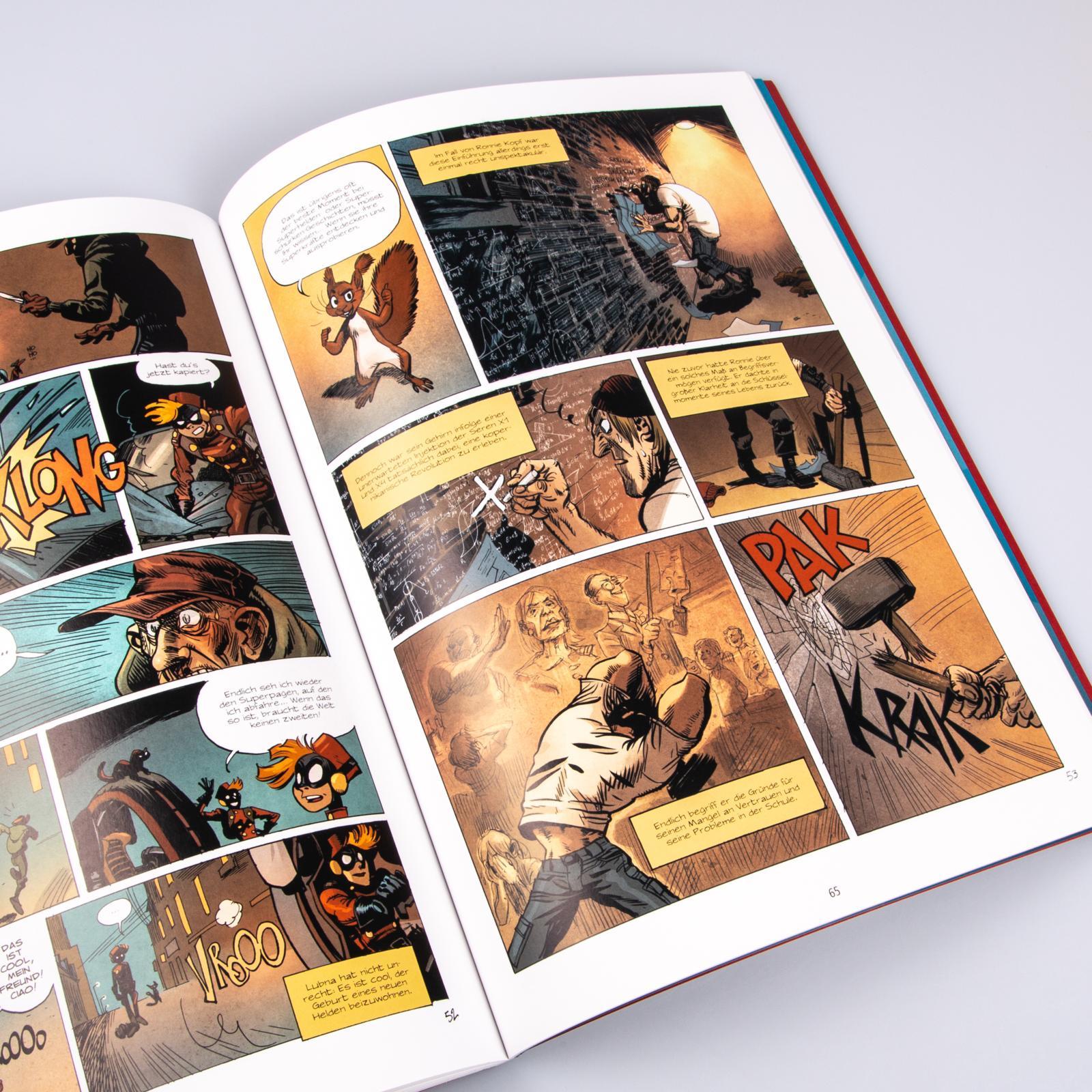 Beispielinhalt (Bild) Spirou und Fantasio Spezial 29: Der Superpage 1