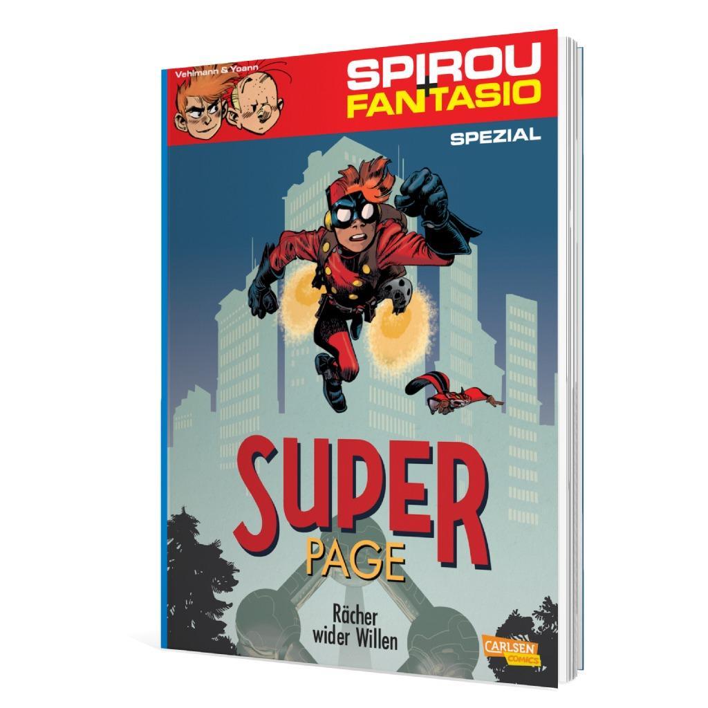 Beispielinhalt (Bild) Spirou und Fantasio Spezial 29: Der Superpage 1