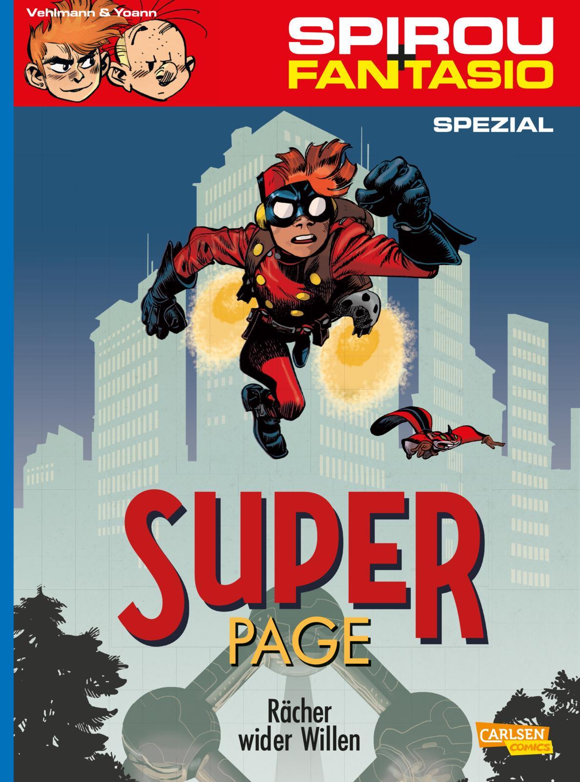 Vorderes Coverbild Spirou und Fantasio Spezial 29: Der Superpage 1