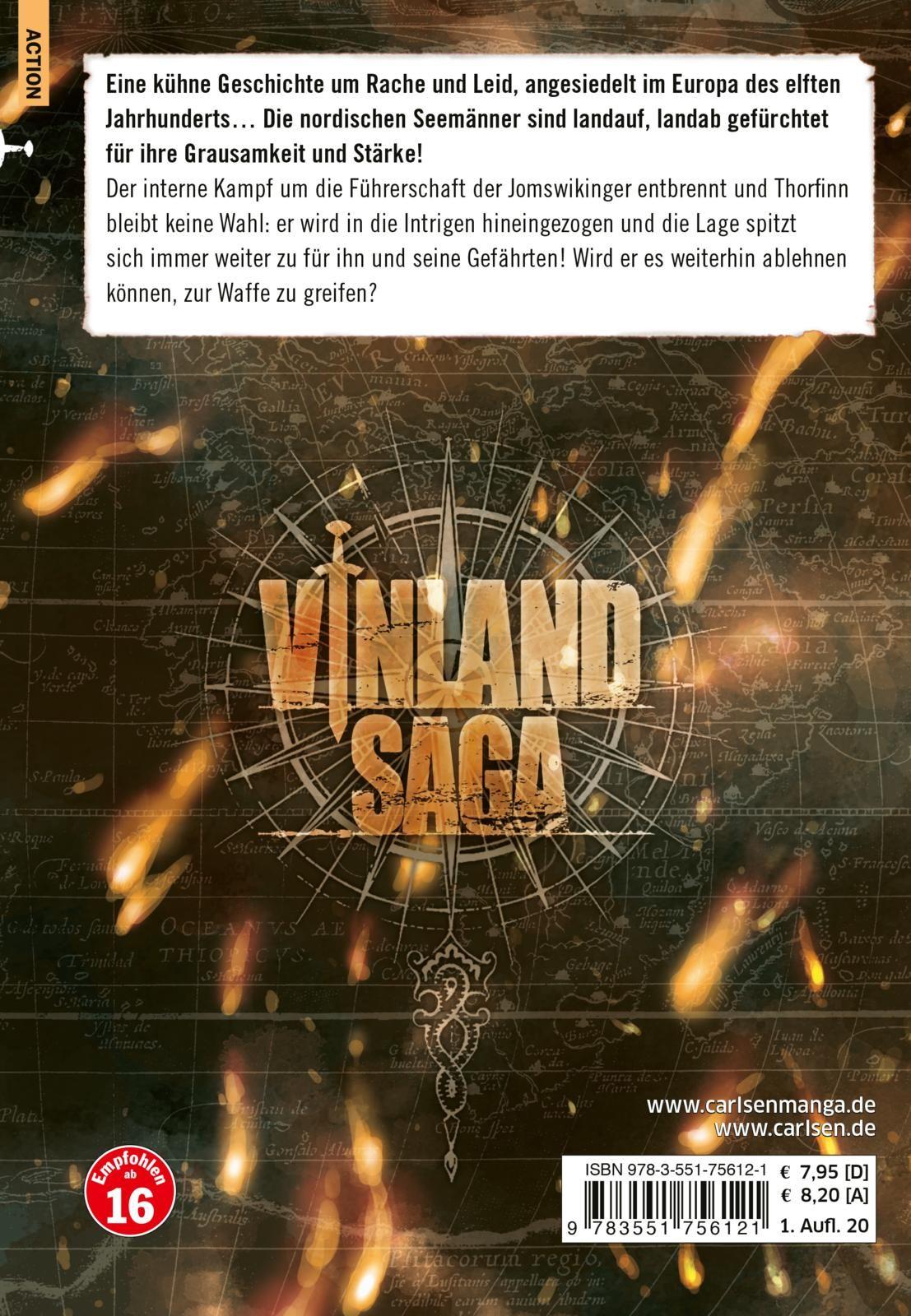 Rückseitencover Vinland Saga 22