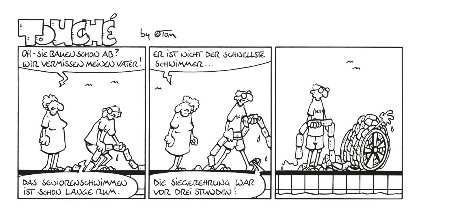Beispielinhalt (Bild) TOM Touché 8000: Comicstrips und Cartoons