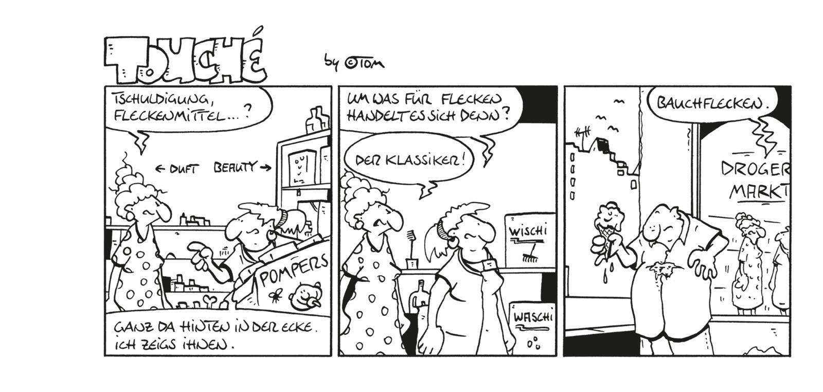 Beispielinhalt (Bild) TOM Touché 8000: Comicstrips und Cartoons