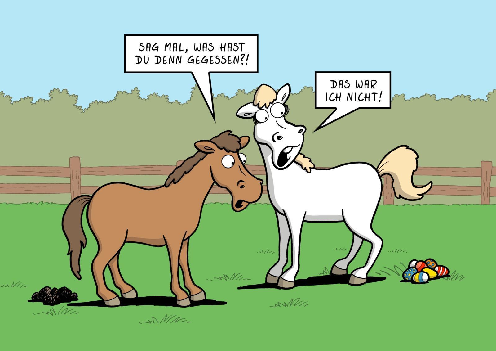 Beispielinhalt (Bild) Frohe Ostern!