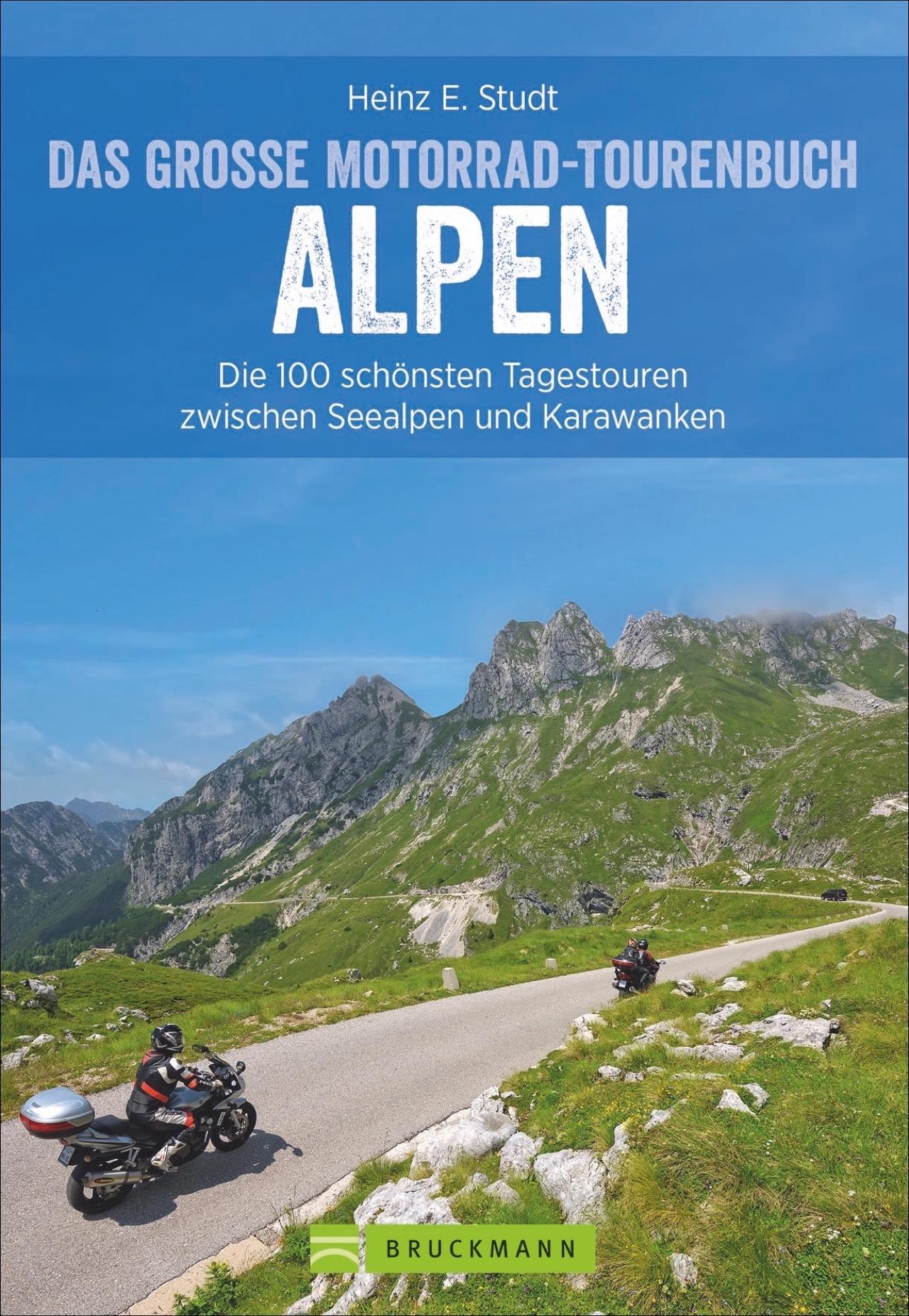 Vorderes Coverbild Das große Motorrad-Tourenbuch Alpen