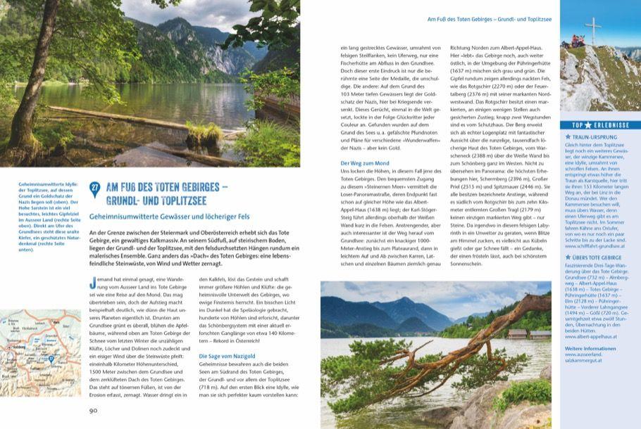 Beispielinhalt (Bild) Das Reisebuch Alpen