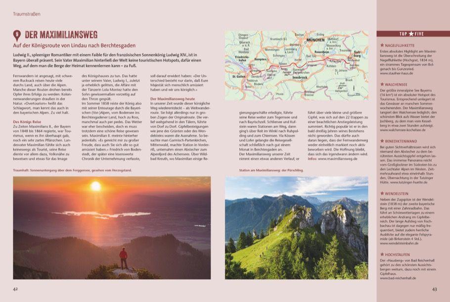 Beispielinhalt (Bild) Das Reisebuch Alpen