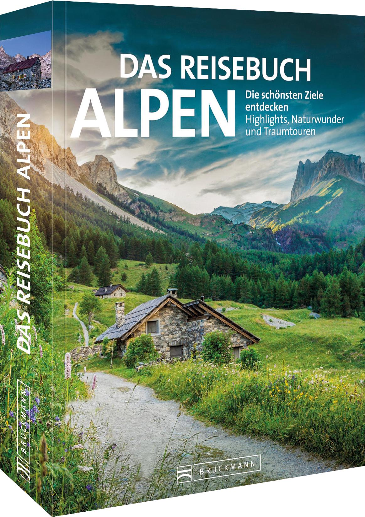 Vorderes Coverbild Das Reisebuch Alpen