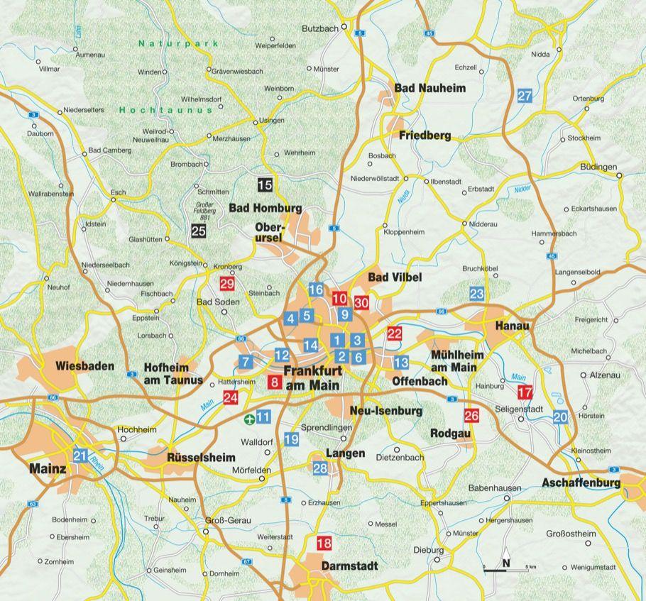 Beispielinhalt (Bild) Radtouren für Langschläfer Frankfurt