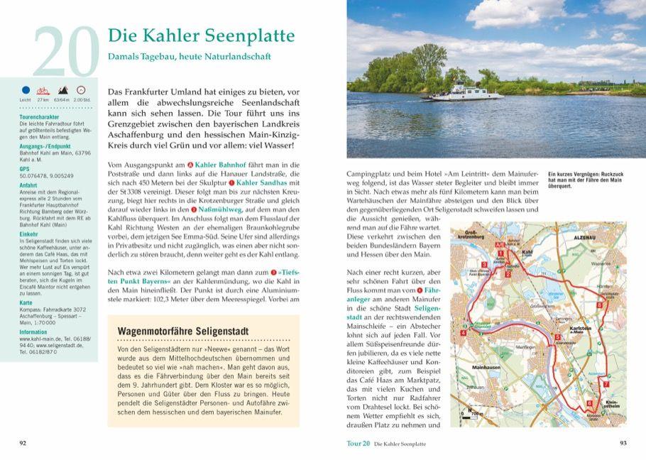 Beispielinhalt (Bild) Radtouren für Langschläfer Frankfurt