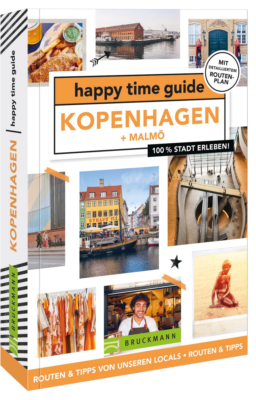 Vorderes Coverbild happy time guide Kopenhagen