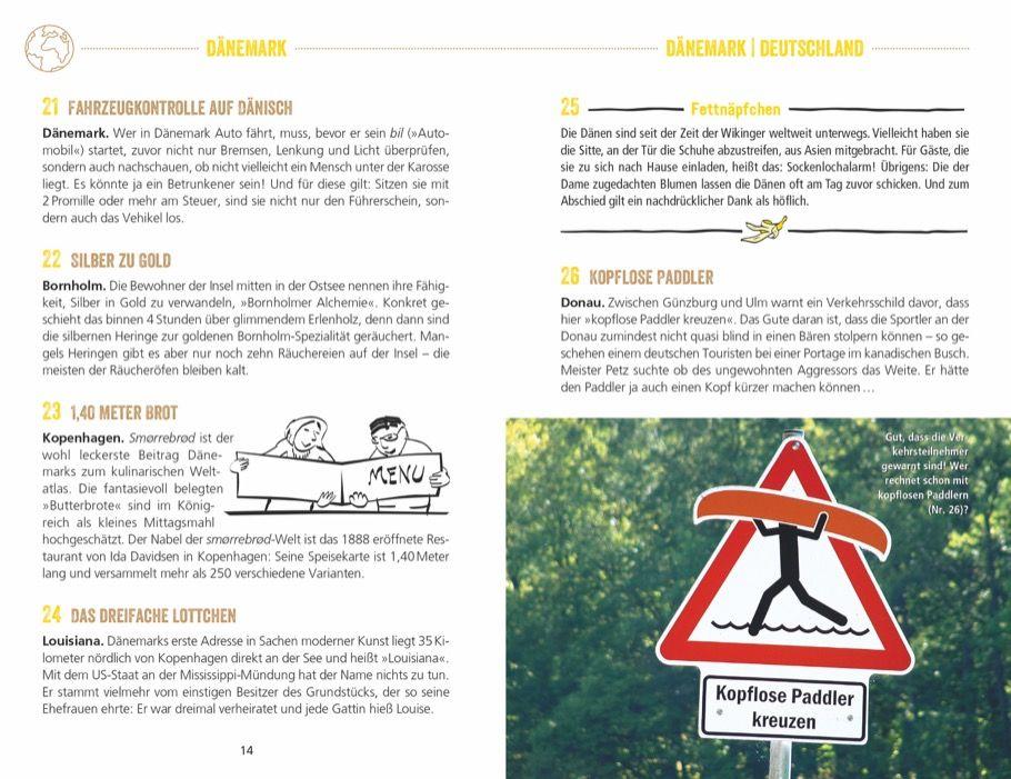 Beispielinhalt (Bild) Unnützes Wissen für Weltenbummler