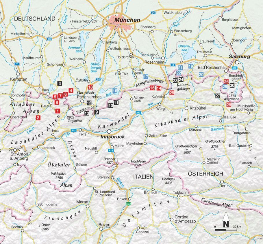 Beispielinhalt (Bild) Vergessene Steige Bayerische Alpen