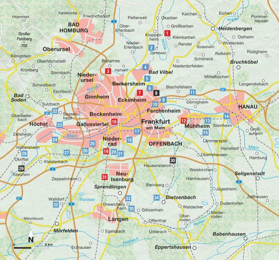 Beispielinhalt (Bild) Waldpfade Frankfurt
