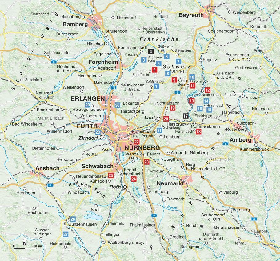 Beispielinhalt (Bild) Waldpfade Nürnberg