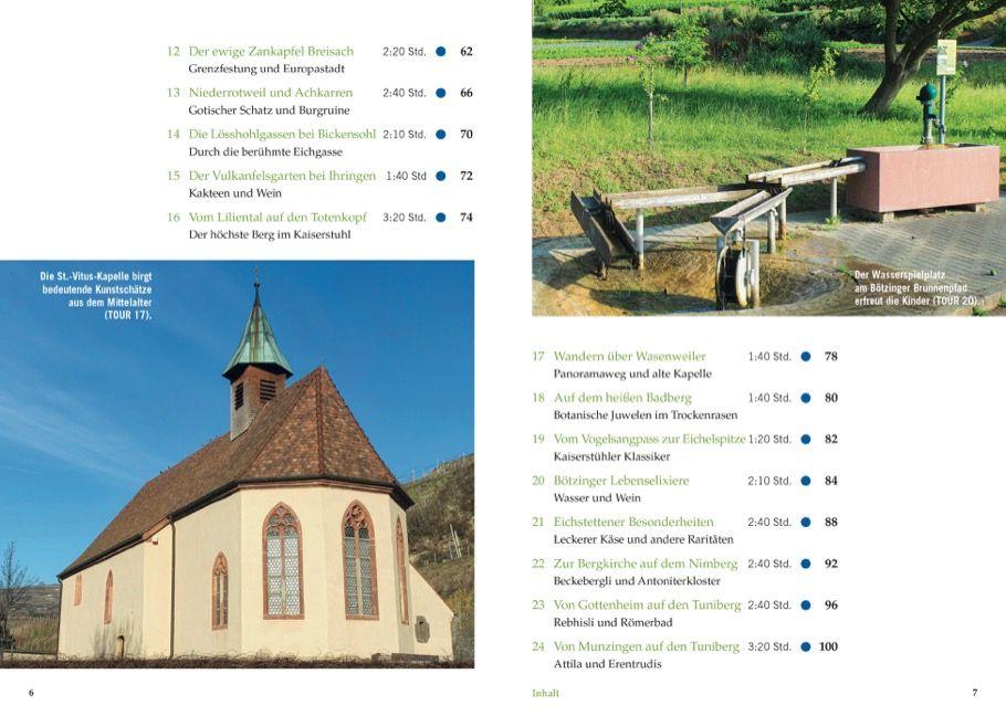 Beispielinhalt (Bild) Wandergenuss Kaiserstuhl und Markgräflerland