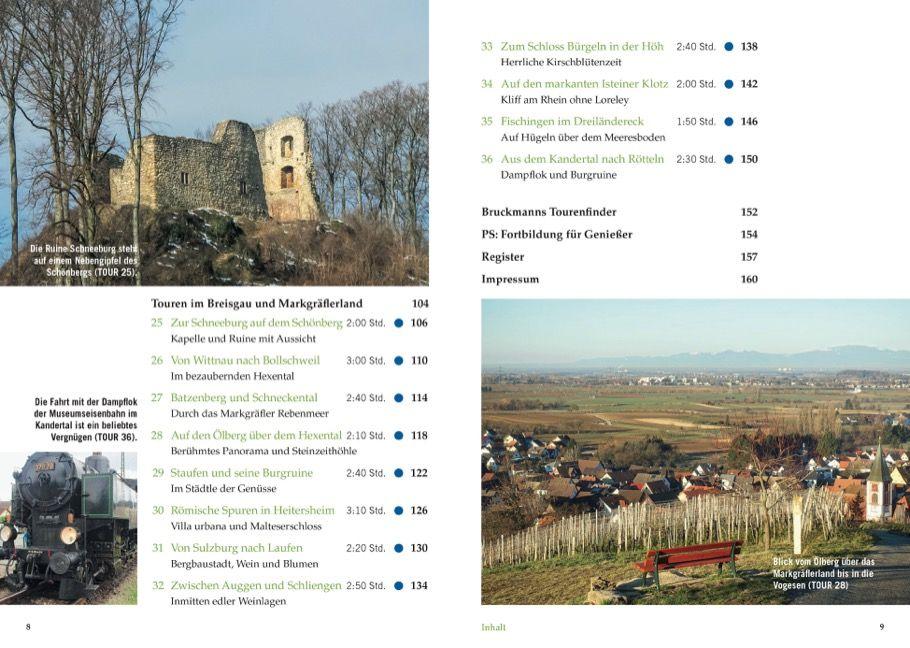 Beispielinhalt (Bild) Wandergenuss Kaiserstuhl und Markgräflerland