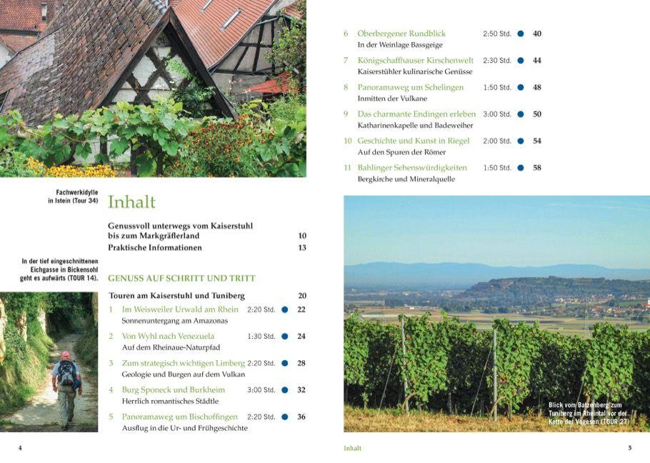 Beispielinhalt (Bild) Wandergenuss Kaiserstuhl und Markgräflerland