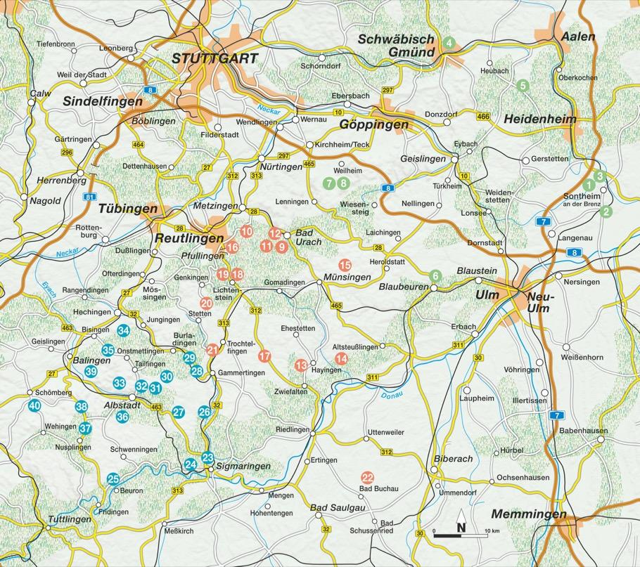 Beispielinhalt (Bild) Wanderspaß mit Kindern - Schwäbische Alb