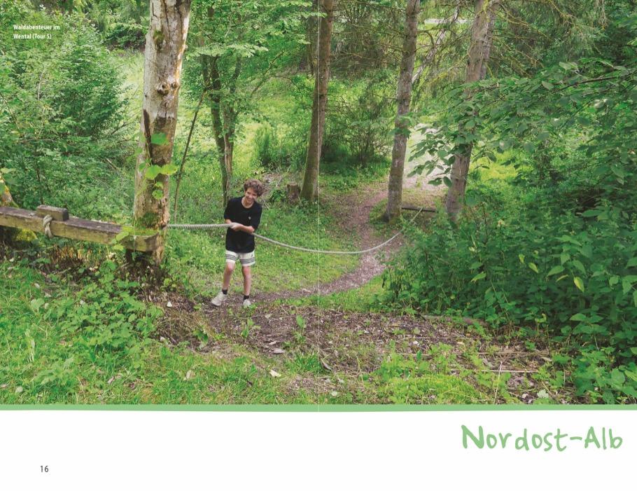 Beispielinhalt (Bild) Wanderspaß mit Kindern - Schwäbische Alb