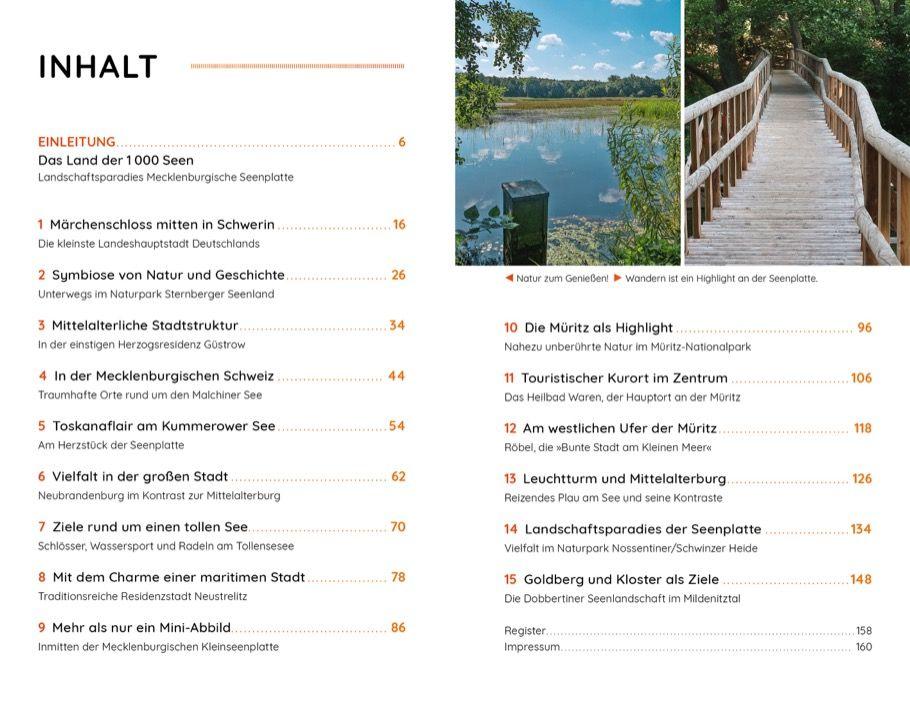 Beispielinhalt (Bild) Wochenend und Wohnmobil - Kleine Auszeiten Mecklenburgischen Seenplatte