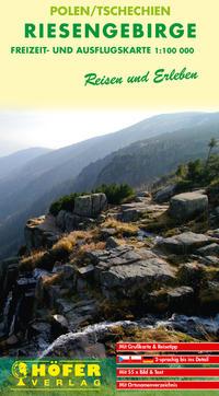 Vorderes Coverbild Höfer Polen/Tschechien CR 303. Riesengebirge 1:100 000. Straßenkarte