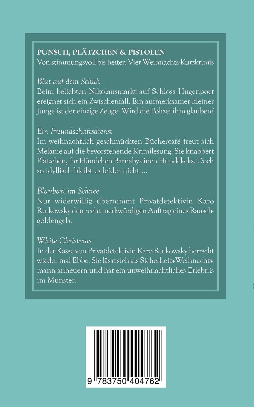 Rückseitencover Punsch, Plätzchen & Pistolen