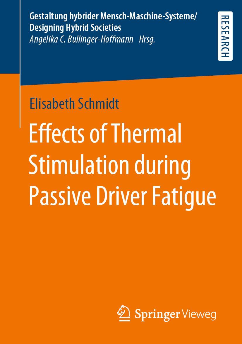 Vorderes Coverbild Effects of Thermal Stimulation during Passive Driver Fatigue