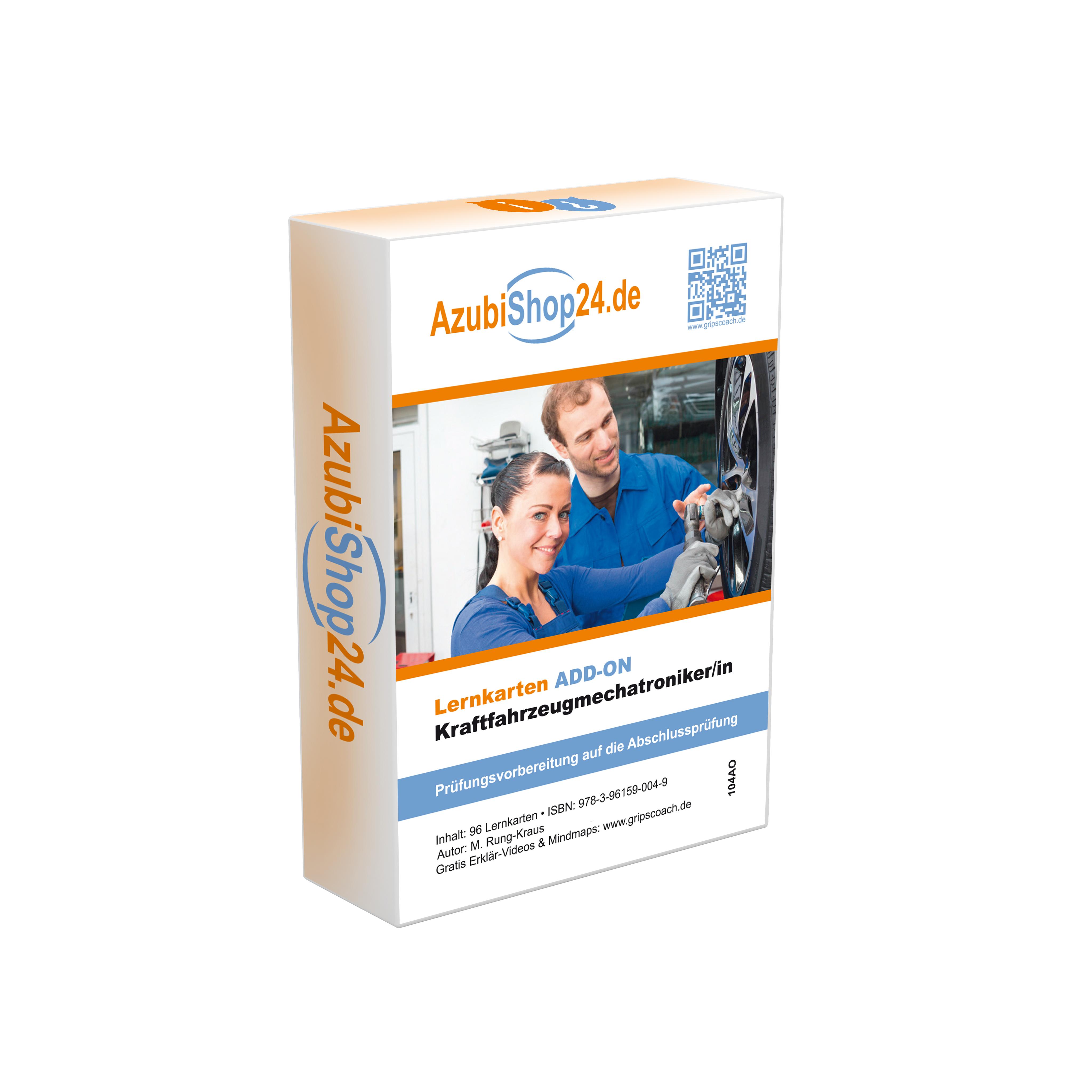 Vorderes Coverbild AzubiShop24.de ADD-ON. Kraftfahrzeugmechatroniker/-in