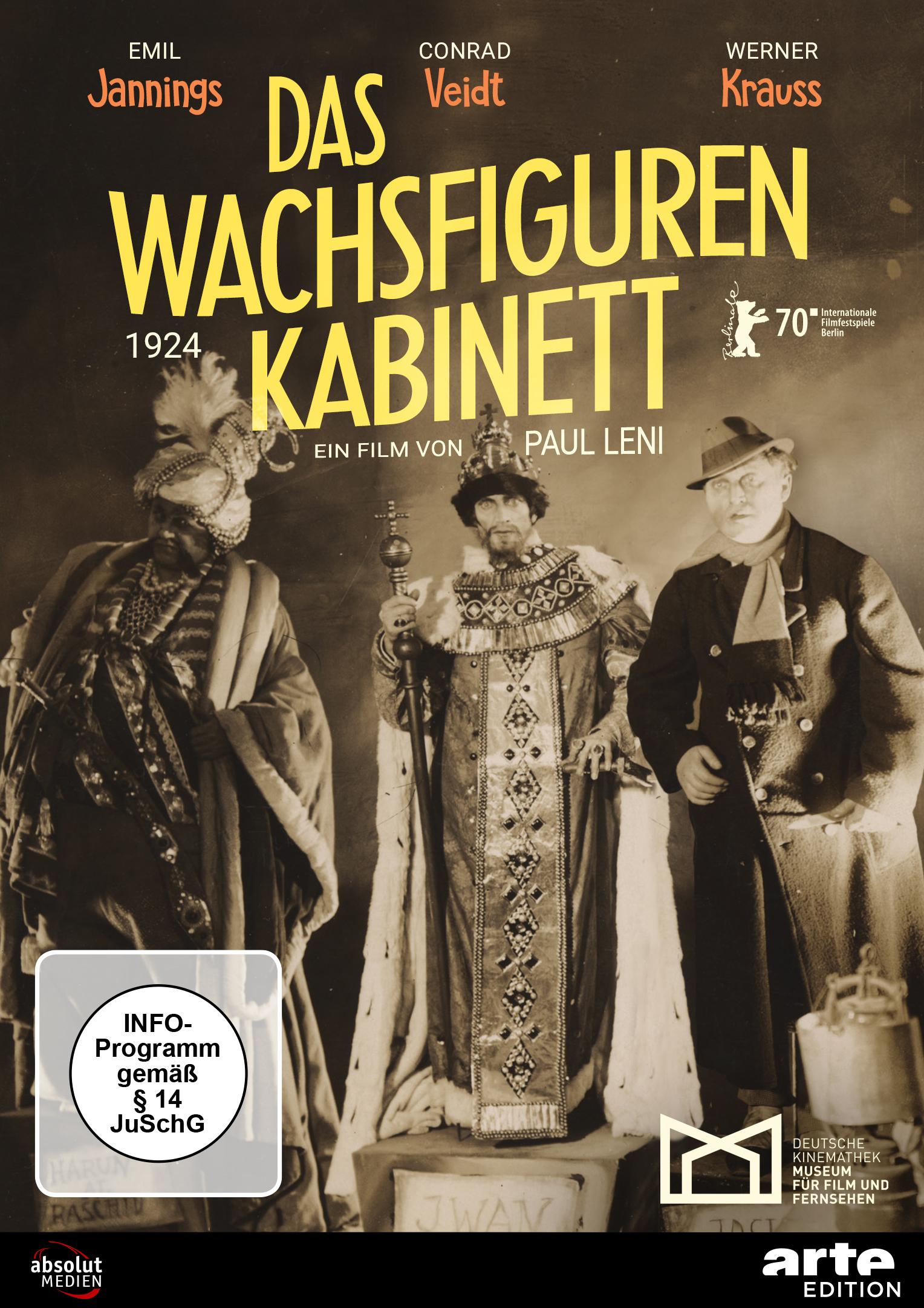Vorderes Coverbild Das Wachsfigurenkabinett