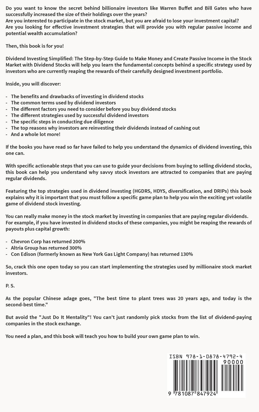 Rückseitencover Dividend Investing