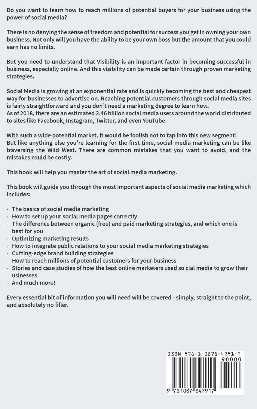 Rückseitencover Social Media Marketing 2019