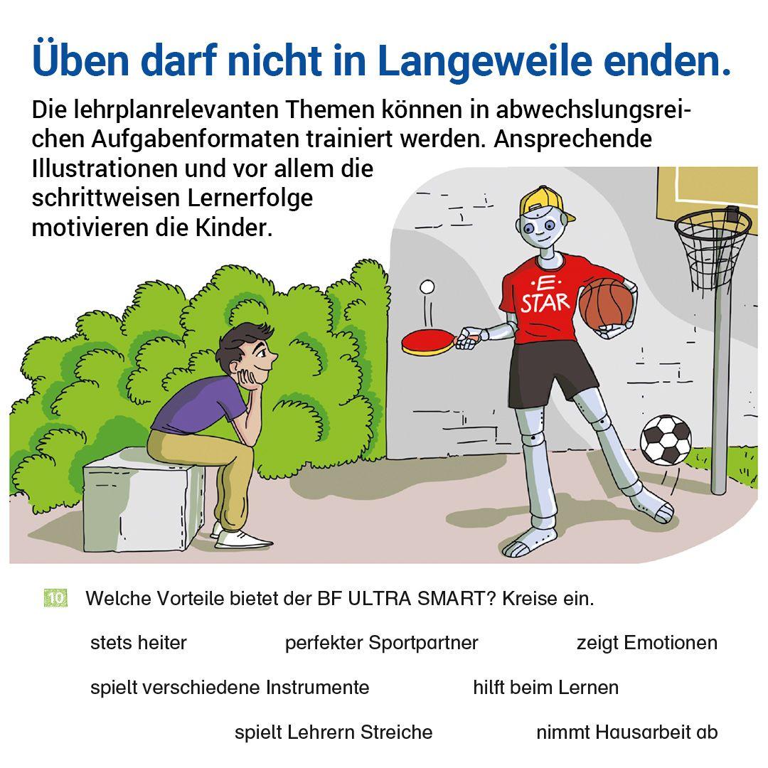 Beispielinhalt (Bild) Das Übungsheft Lesen 7