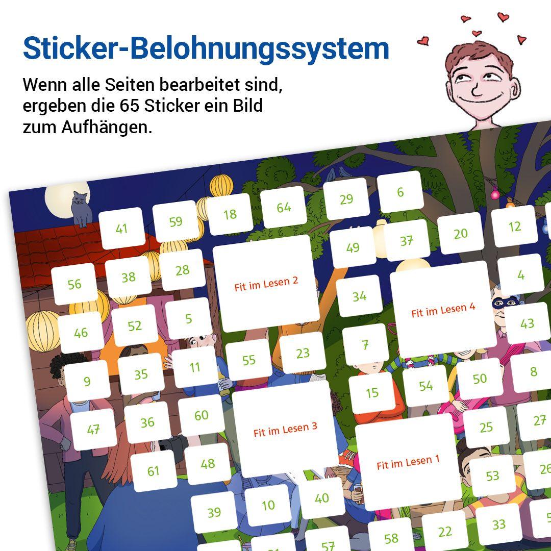 Beispielinhalt (Bild) Das Übungsheft Lesen 7