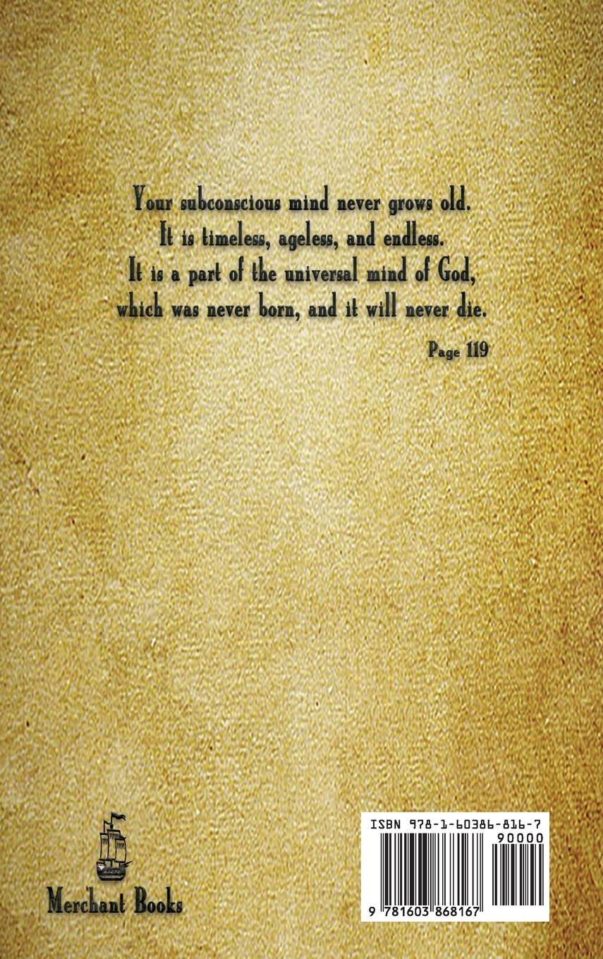 Rückseitencover The Power of Your Subconscious Mind