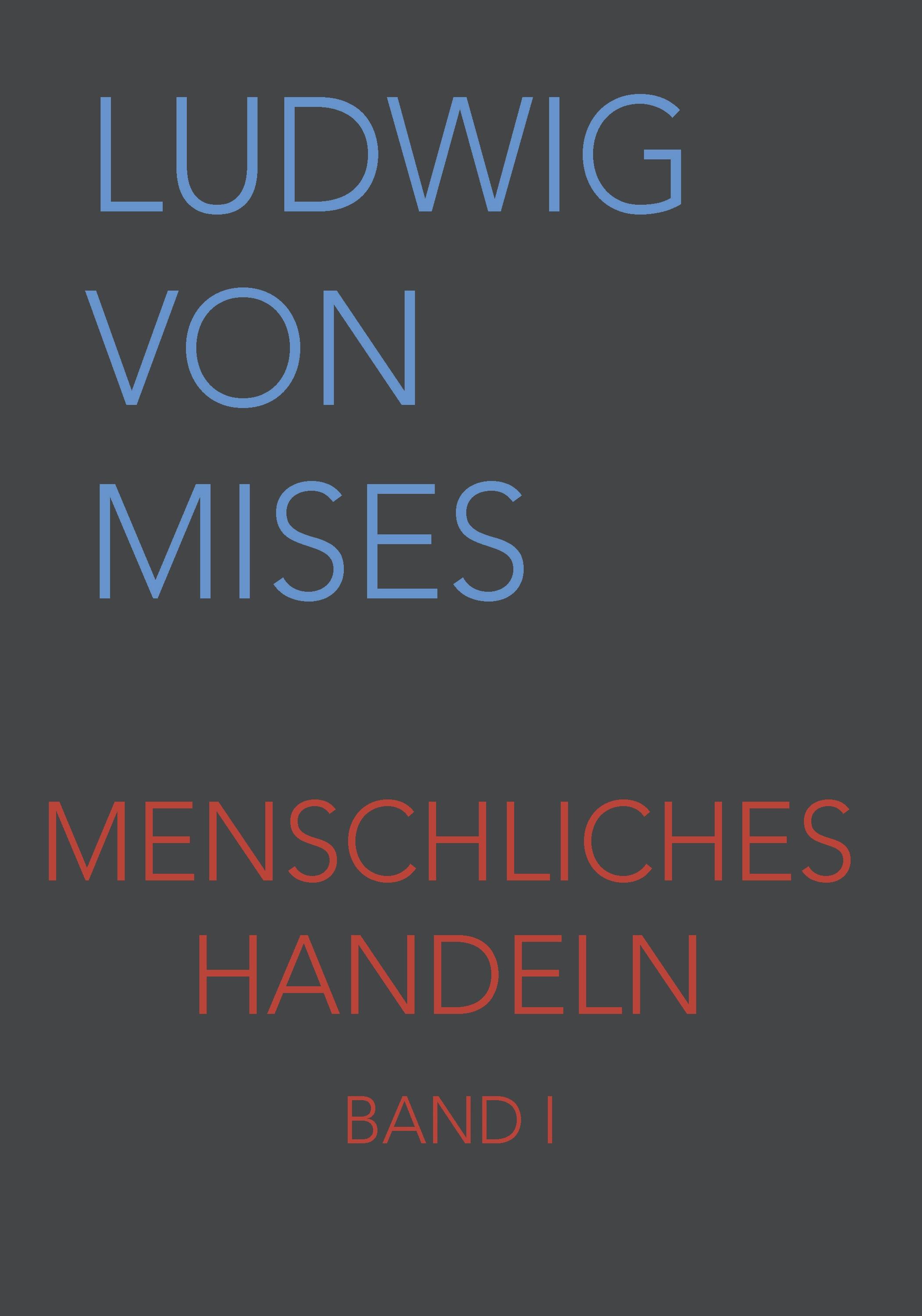 Vorderes Coverbild Menschliches Handeln
