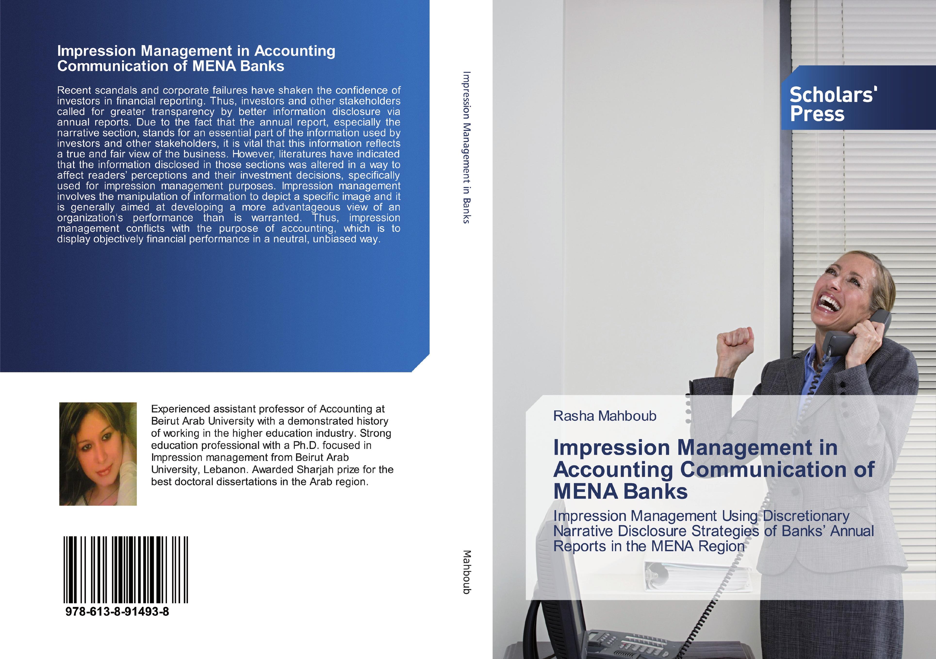 Vorderes Coverbild Impression Management in Accounting Communication of MENA Banks