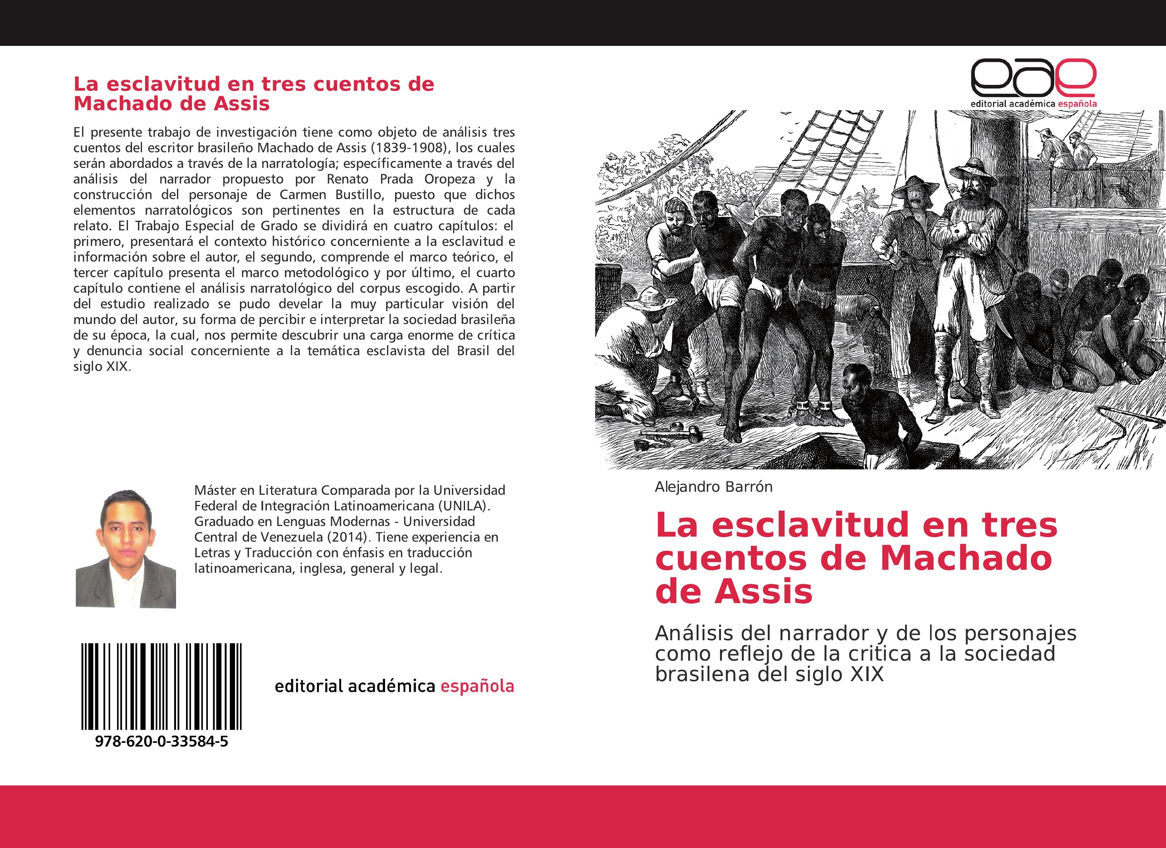 Vorderes Coverbild La esclavitud en tres cuentos de Machado de Assis