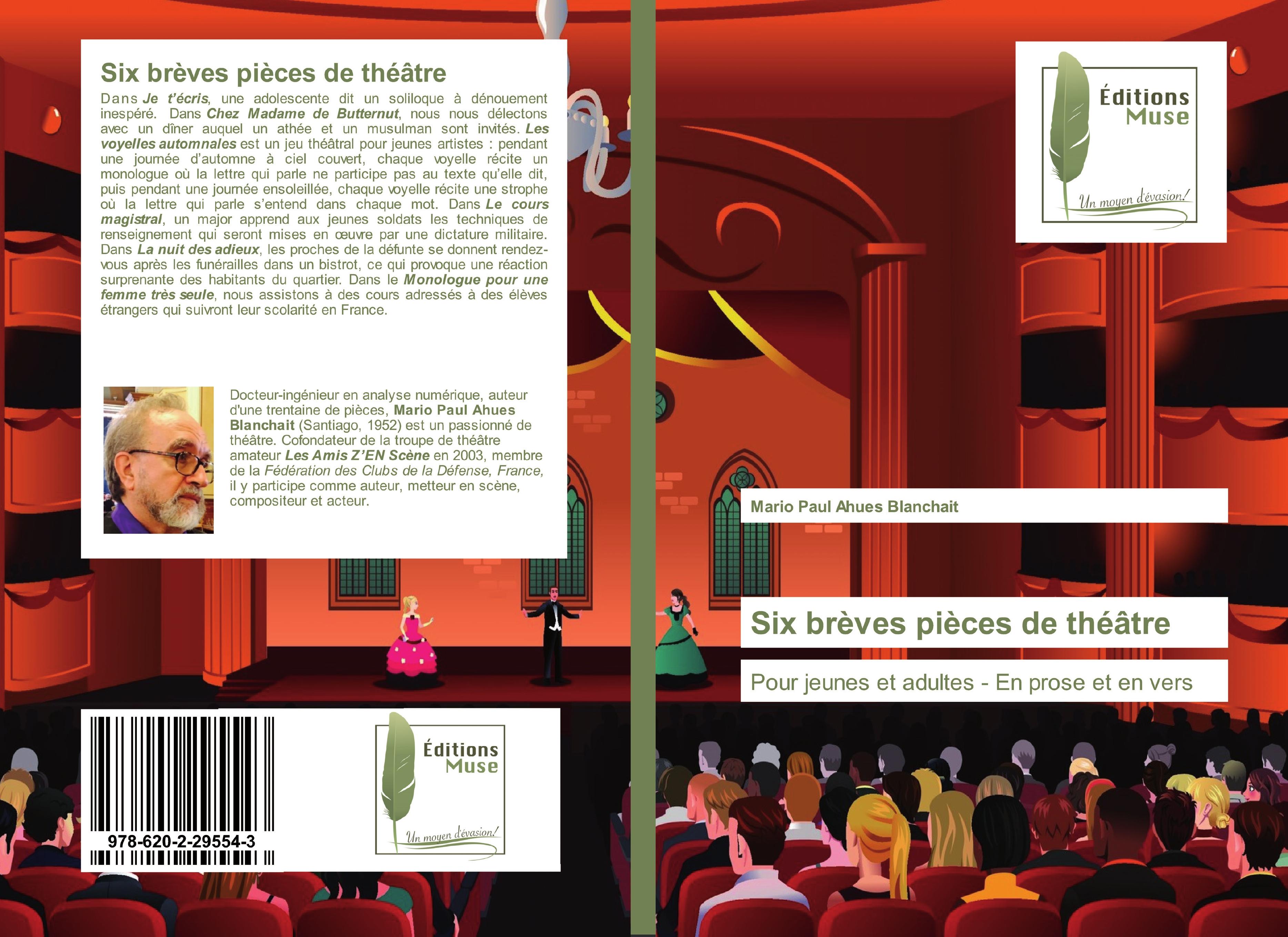 Vorderes Coverbild Six brèves pièces de théâtre