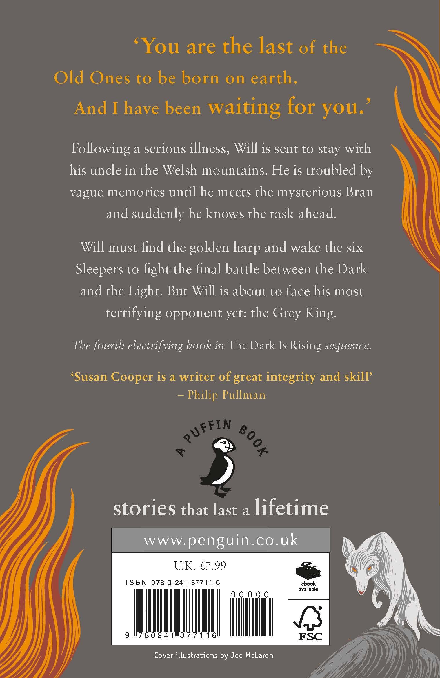 Rückseitencover The Grey King