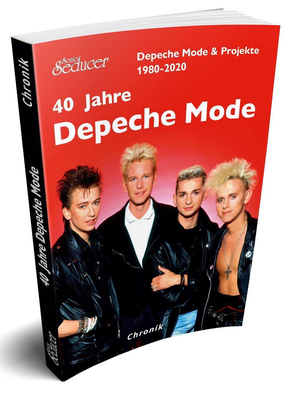 Vorderes Coverbild 40 Jahre Depeche Mode & Projekte 1980-2020