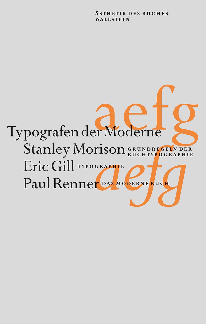 Vorderes Coverbild Typografen der Moderne
