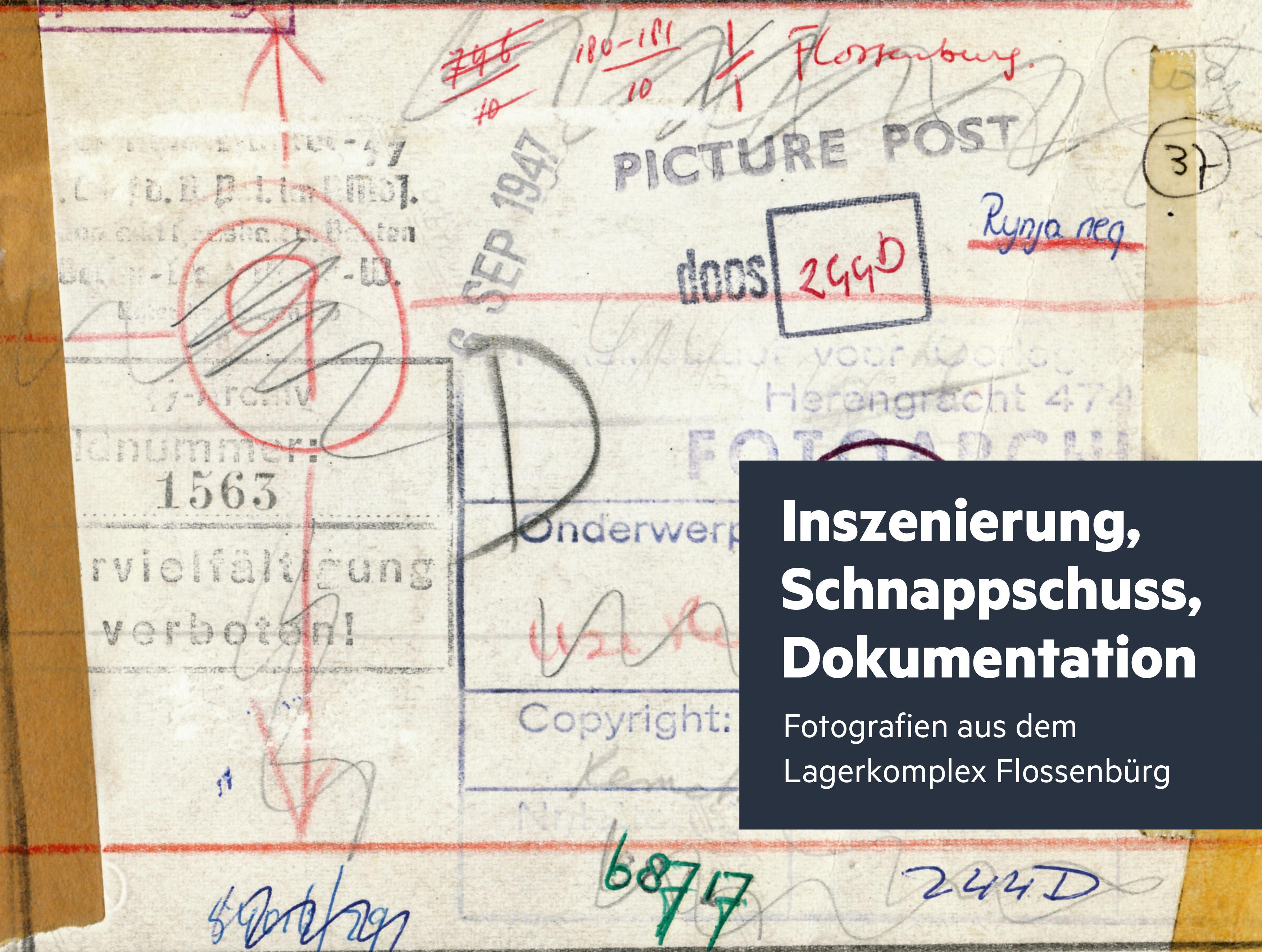 Vorderes Coverbild Inszenierung, Schnappschuss, Dokumentation
