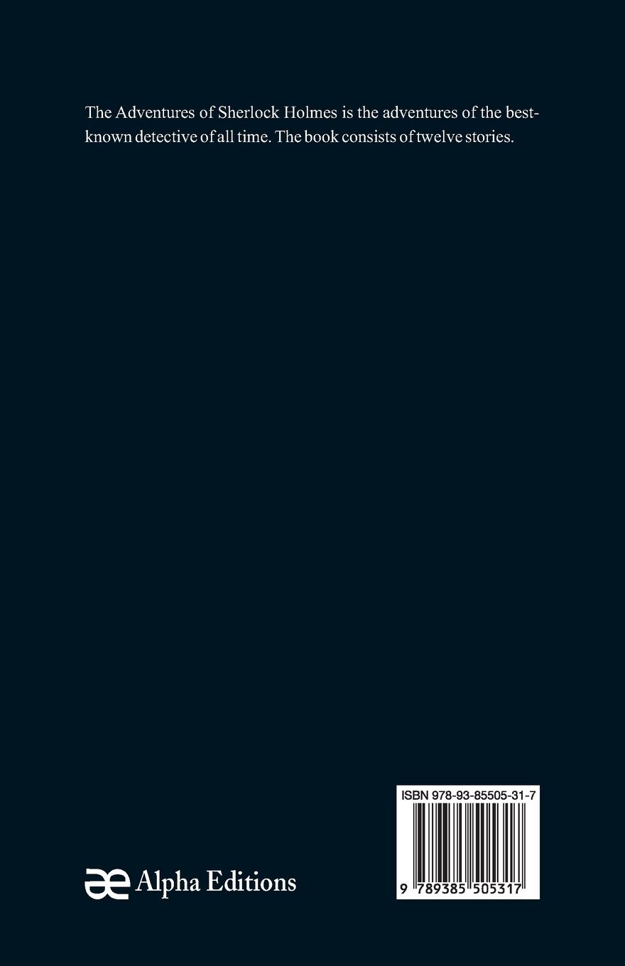 Rückseitencover The Adventures of Sherlock Holmes