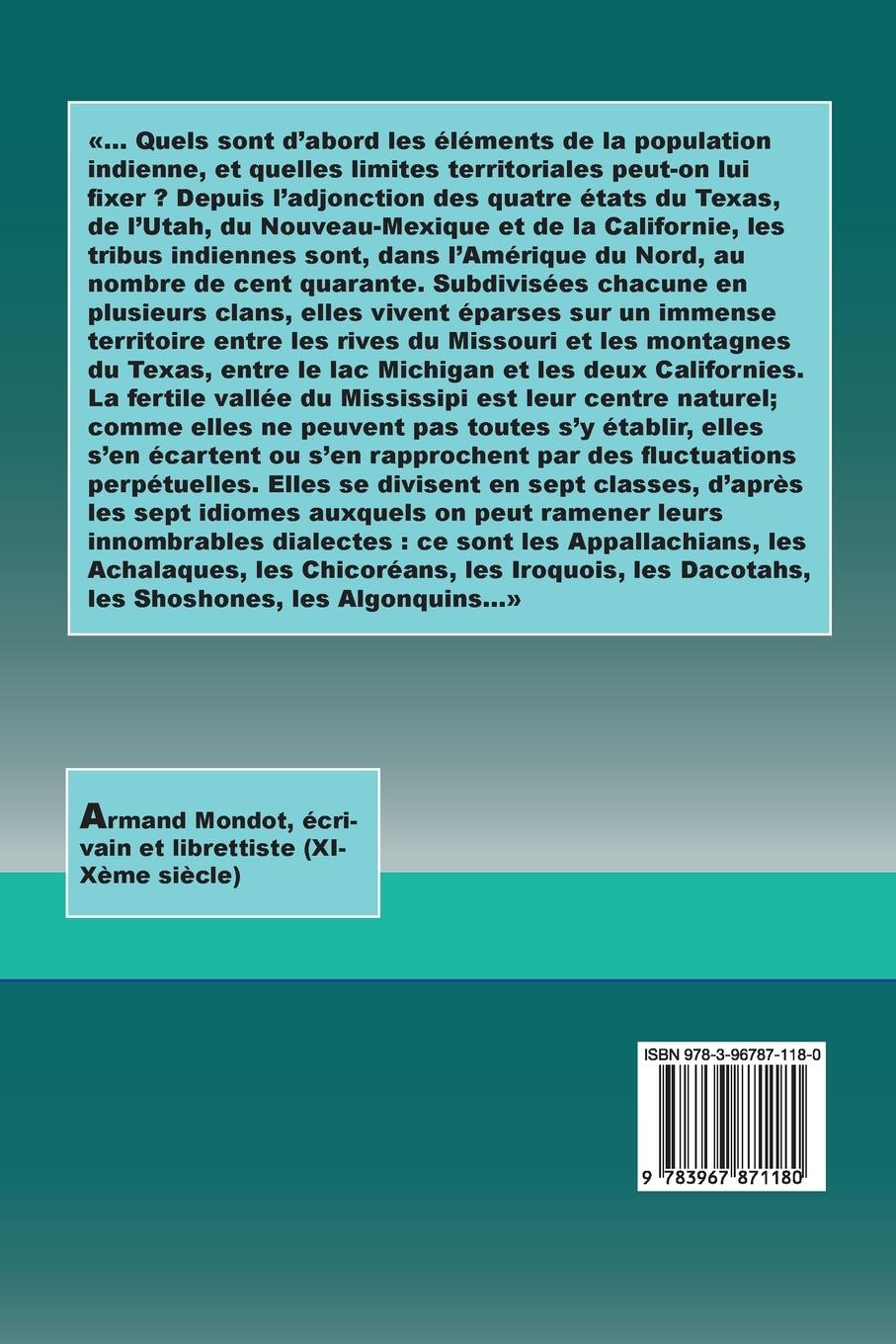 Rückseitencover Les Tribus indiennes des États-Unis