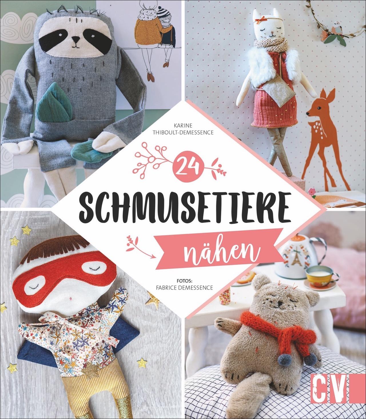 Vorderes Coverbild Schmusetiere nähen