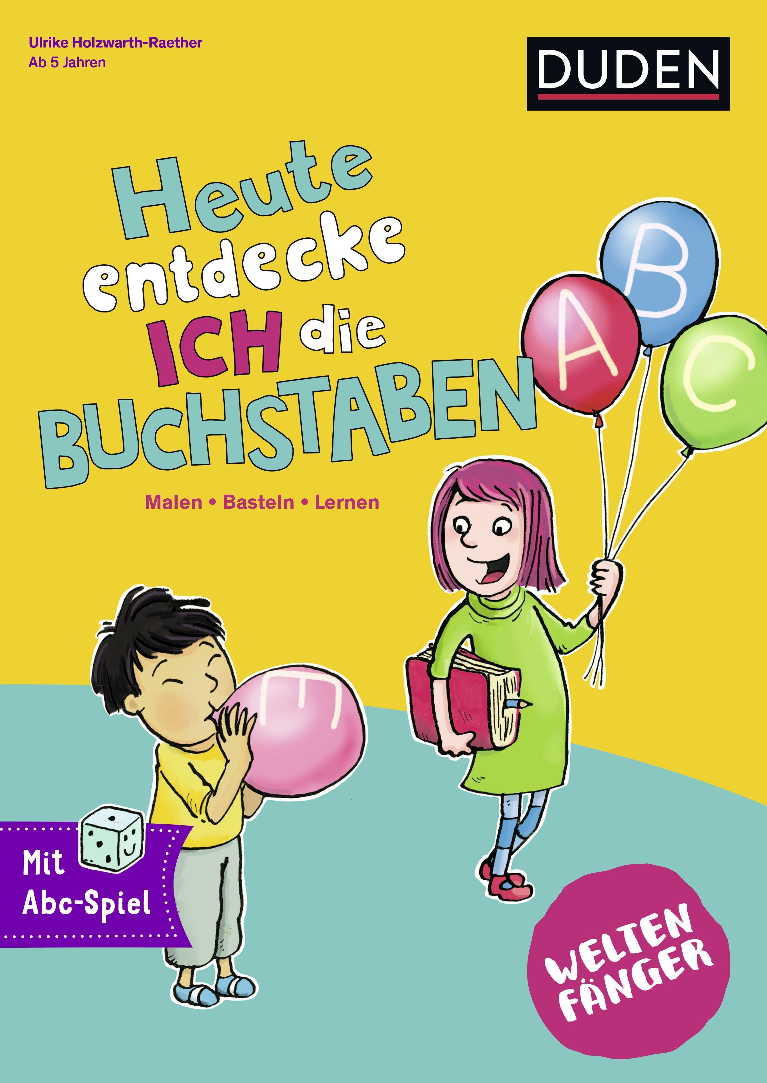 Vorderes Coverbild Weltenfänger: Heute entdecke ich die Buchstaben