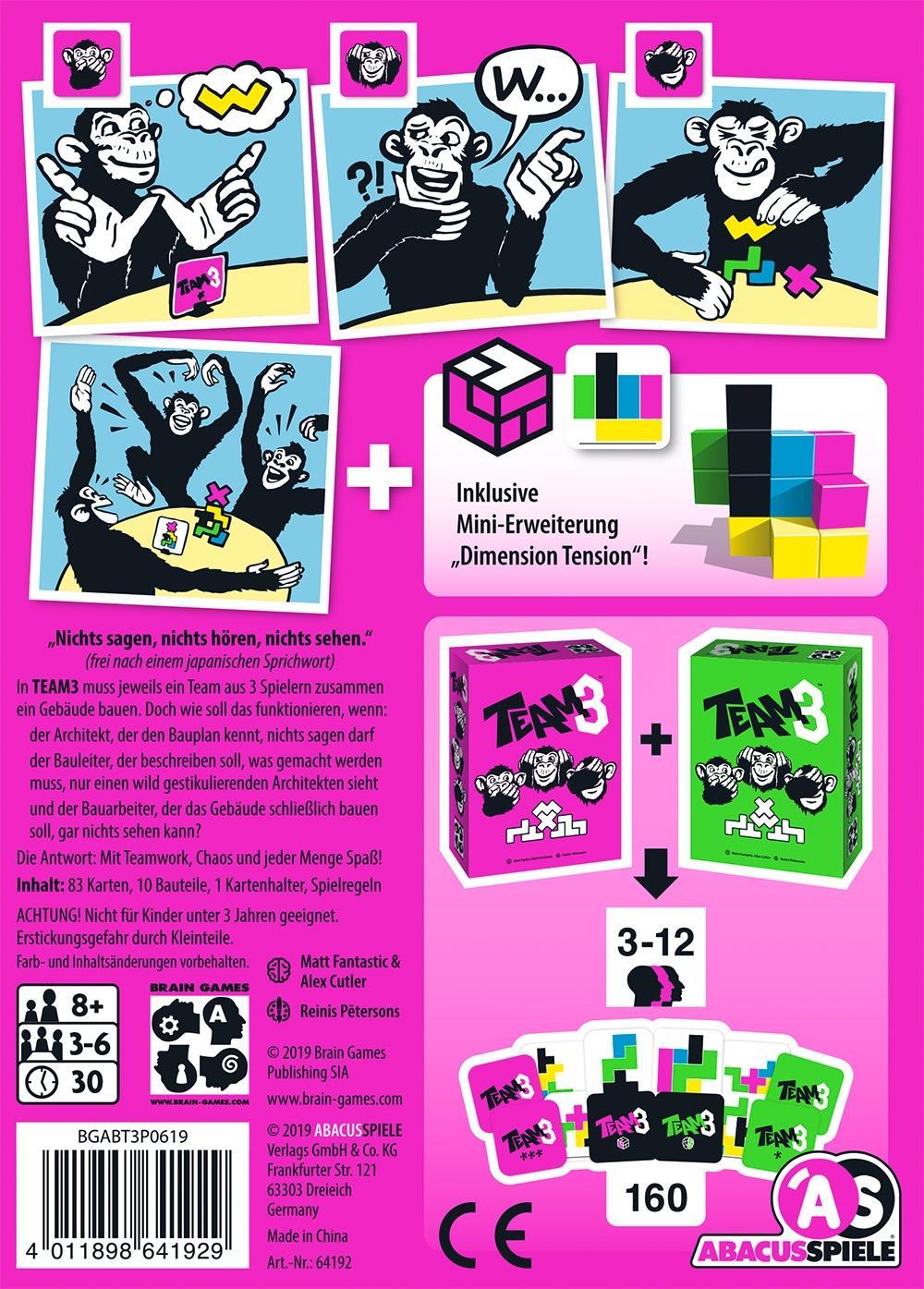 Beispielinhalt (Bild) TEAM3 pink